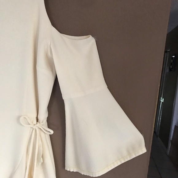 Rebecca Vallance Yellow Billie Tie Dress - Picture 6 of 8